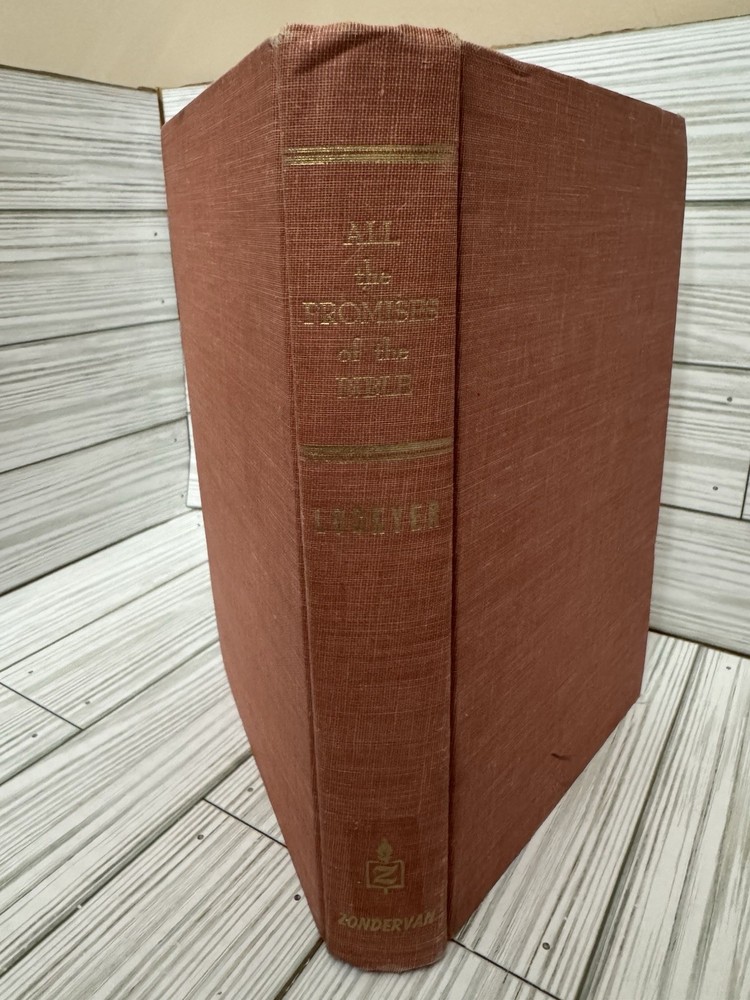 All the Promises of the Bible 1964 HC Herbert Lockyer Zondervan