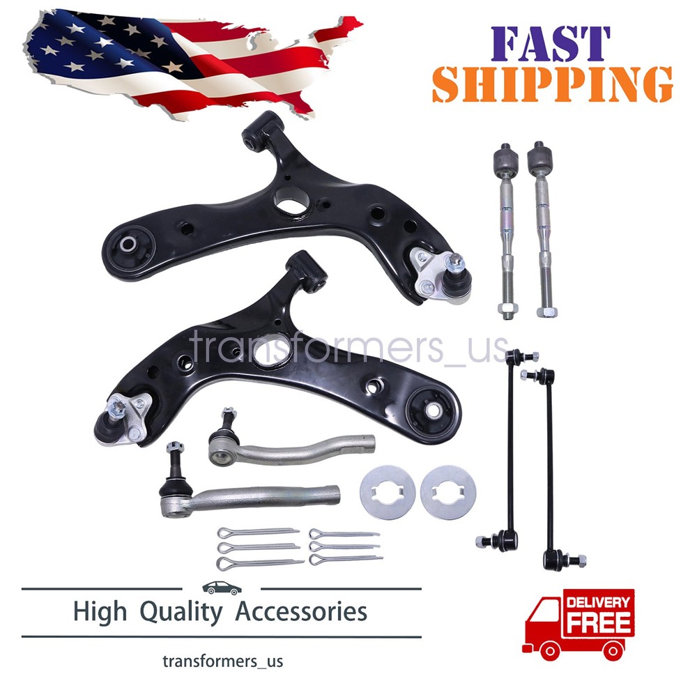 Front Lower Control Arms Ball Joint for 2010-2015 Toyota Prius 2011-2017 Lexus