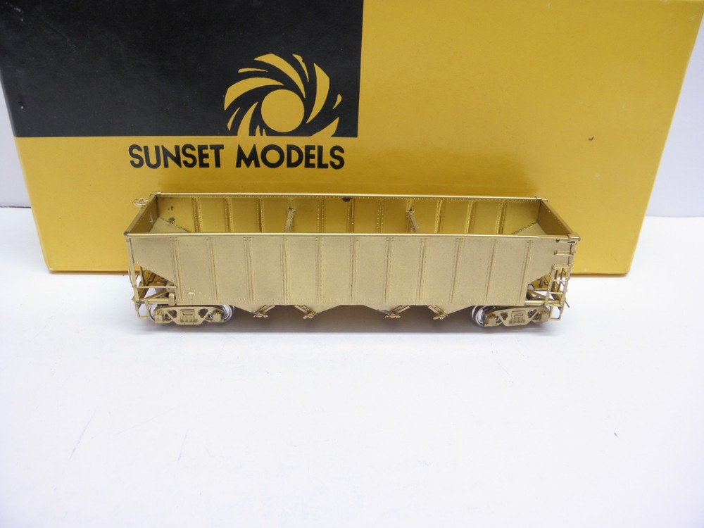Sunset Models Prr H-25 Brass Hopper -Undecorated- Ho Scale Lot D
