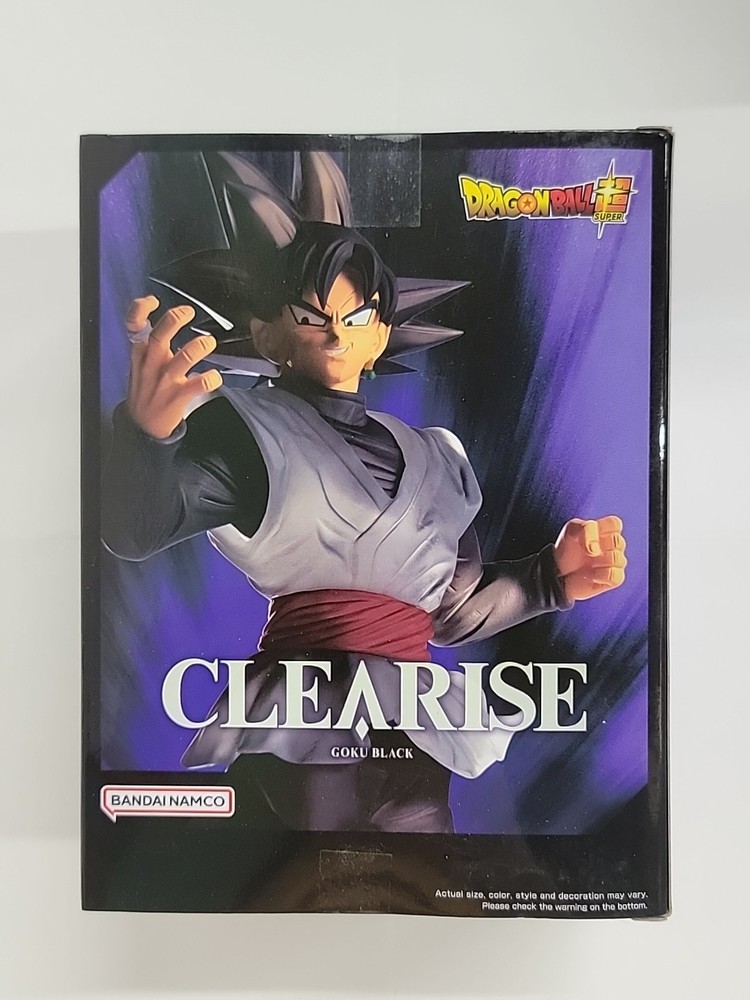 Goku Black Clearise Figure Dragon Ball Super Statue Banpresto Bandai