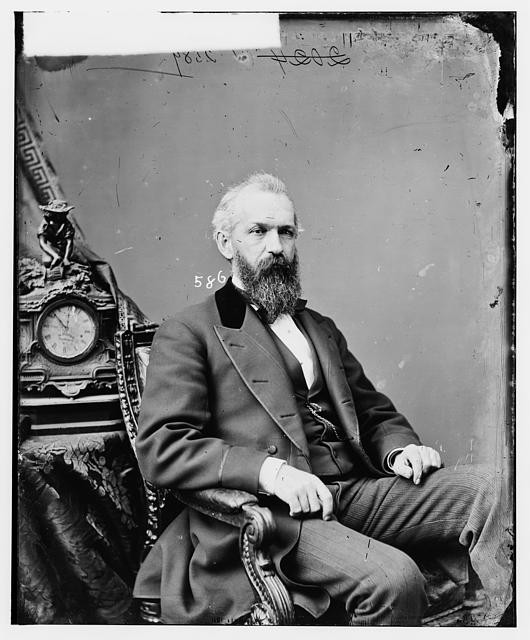 Photo:Connecticut Hon. James Monroe Pendleton 1860s Portrait Man Senator