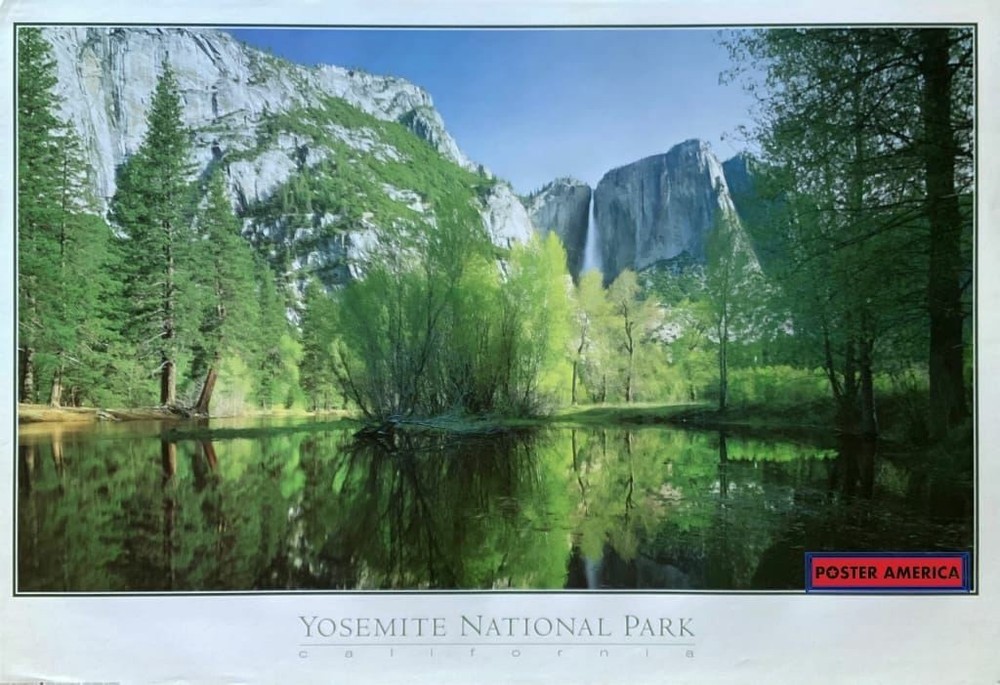 661882 Yosemite National Park California Vintage Horizontal Scenic Poster