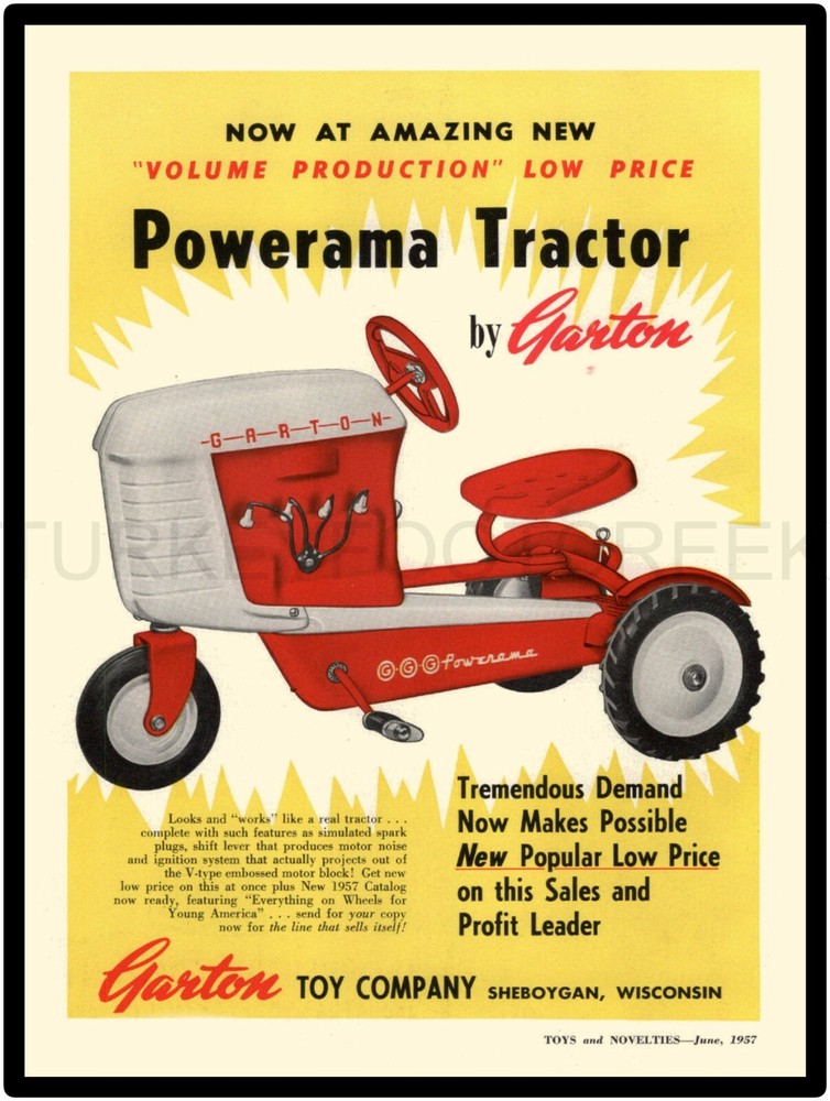 Garton Powerama Pedal Tractor 9