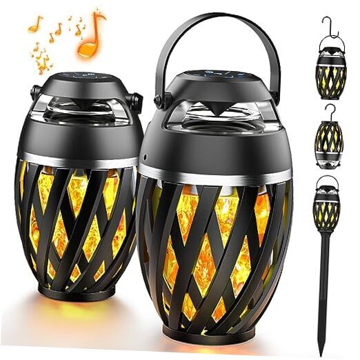 Outdoor Speakers Bluetooth Waterproof,Gifts for Men 2 Pack outdoor speakers