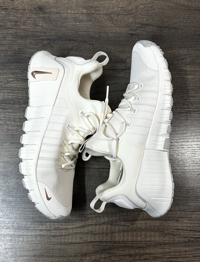 Nike Free Metcon 6 Pale Ivory FJ7126-100 Women’s Size 10.5 / Men’s Size 9