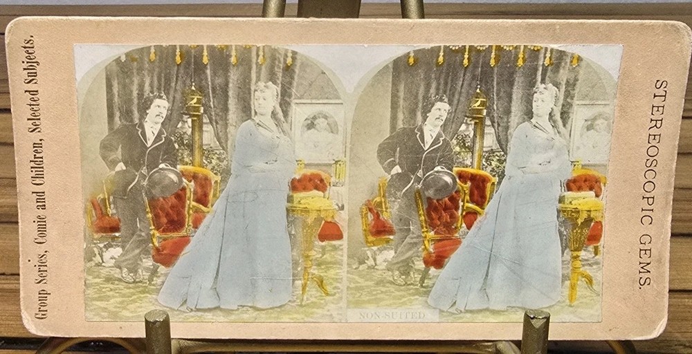 Antique Stereoview Card 
