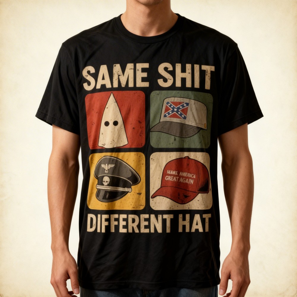 Same Sh_t Different Hat Funny T-Shirt