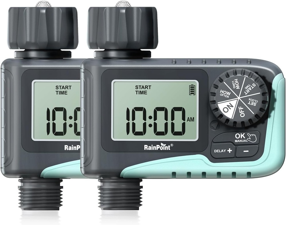 Smart Sprinkler Timer for Garden Hose and Outdoor Soaker Systems