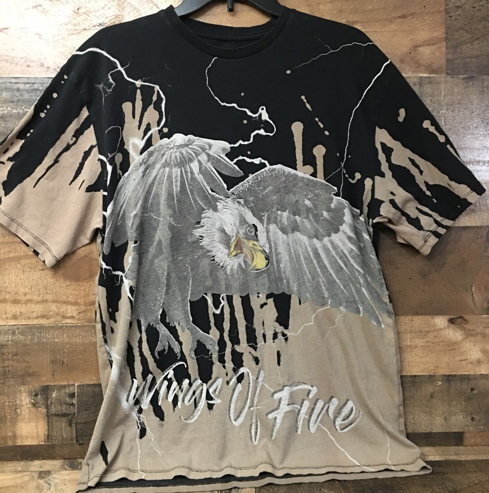 Jaded London Tee “Wings Of Fire” Tee Women Medium Shirt Fairygoth Y2K Grunge