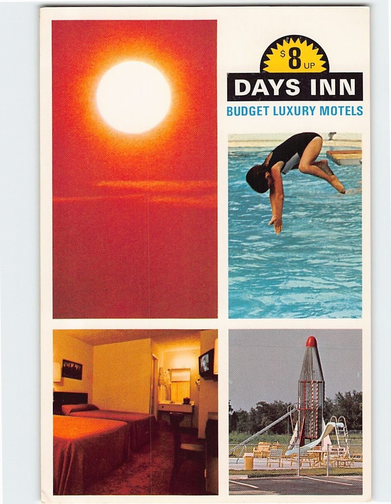 Postcard Days Inn Atlanta Georgia USA