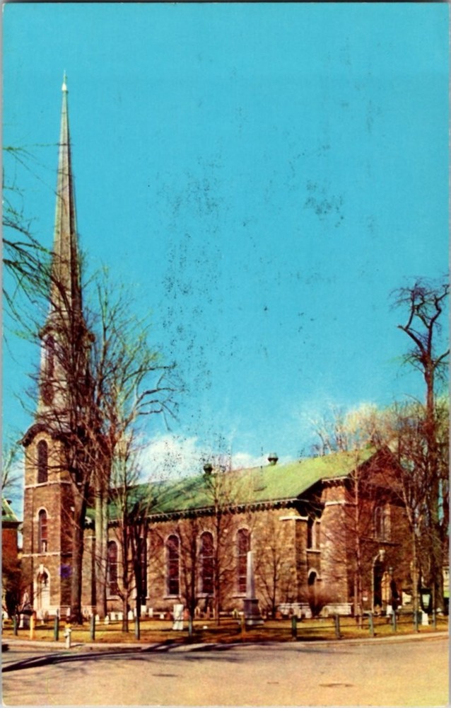 Kingston New York NY : CHURCH SCENE m/14 BD7280