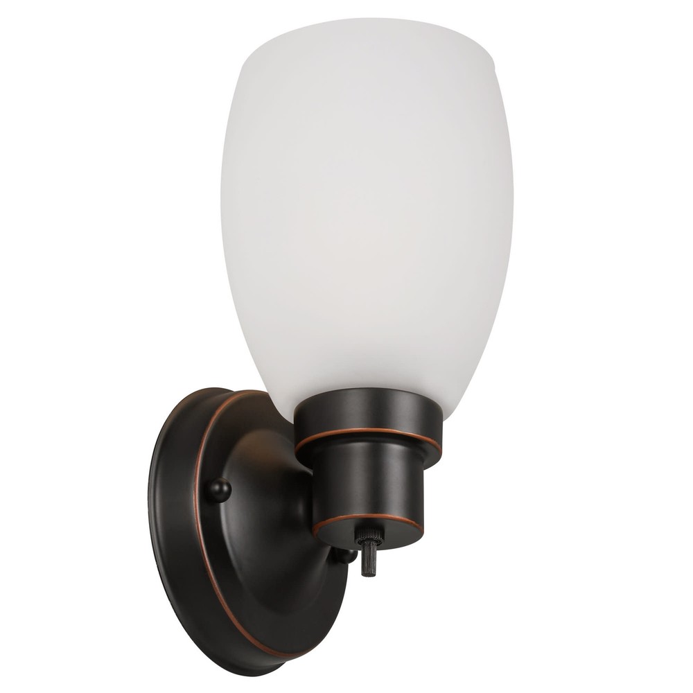 Bronze 10-Inch Lydia Wall Sconce by Design House 588814