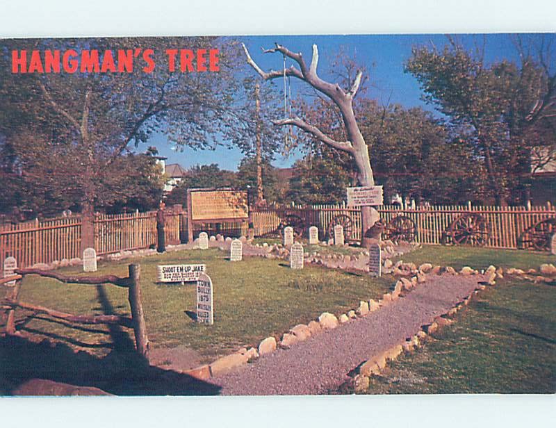 Chrome CEMETERY SCENE Dodge City Kansas KS m/09 AG2664