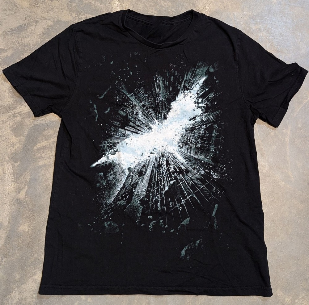 New Batman The Dark Knight Promo Shirt Cartoon Movie Size S-5XL Reprint