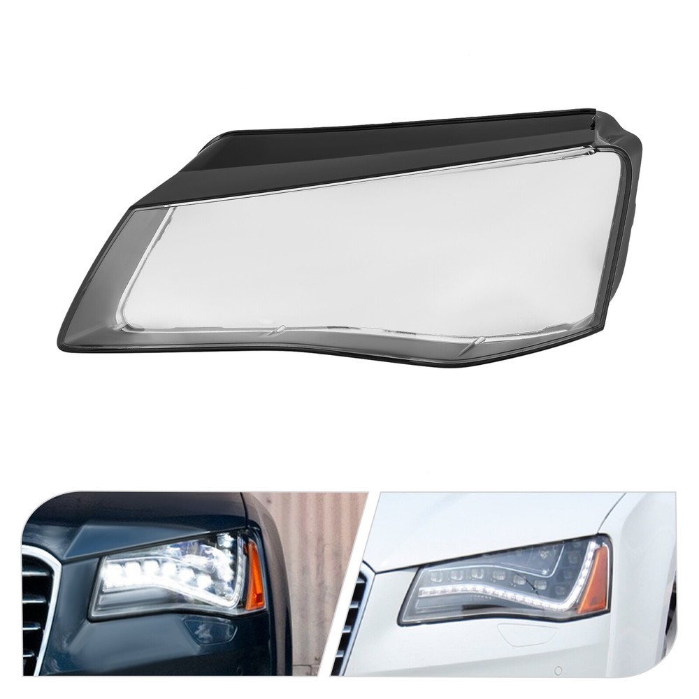 For Audi A8 2011 2012 2013 Clear Cover Headlight Cover Lens Replacement Left