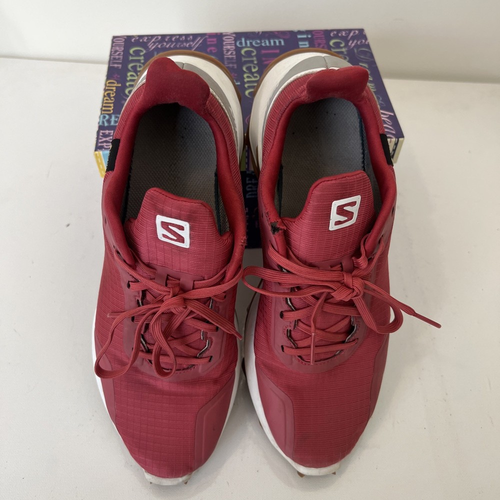 SalomonAlpha Cross Women’s Trail Running Shoes Size 8.5 Fuchsia Athletic Hiking