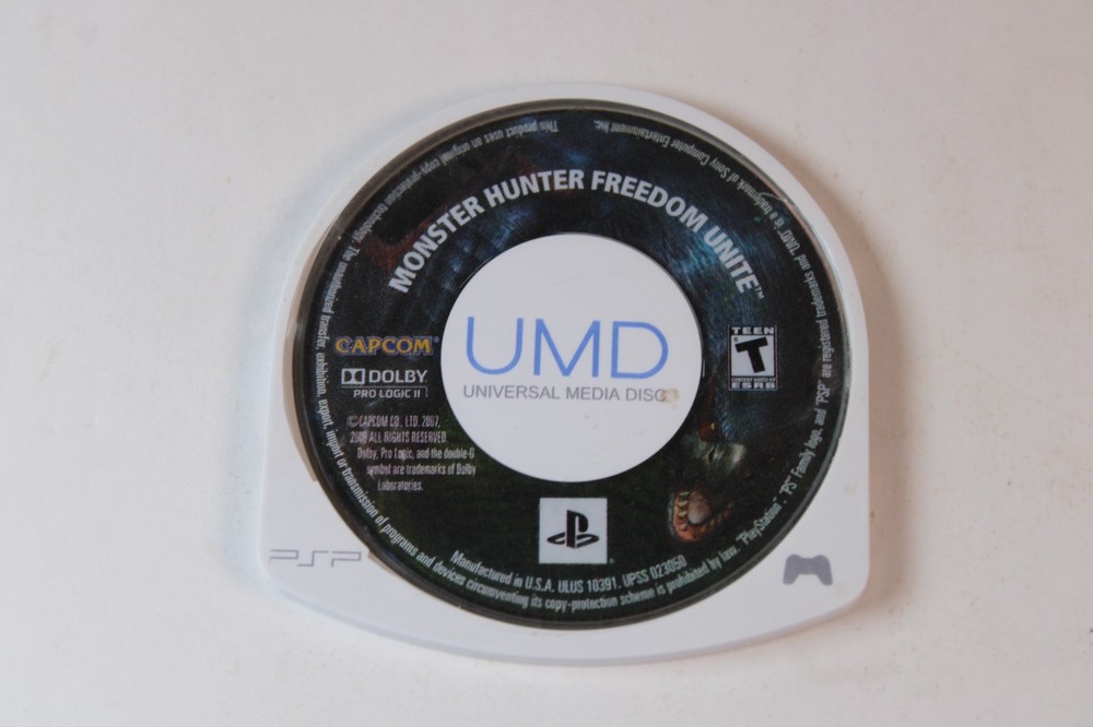 Monster Hunter Freedom Unite (Sony Playstation Portable PSP) Game Only, Tested