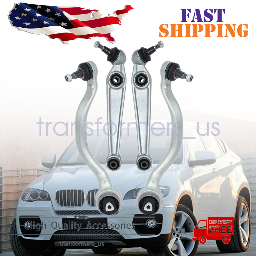 Front Control Arms Arm Ball Joint Set Left & Right For BMW E70 07-13 X5 08-14 X6