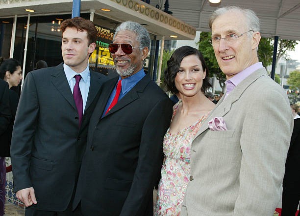 Ben Affleck Morgan Freeman Bridget Moynahan James Cromwell premier- Old Photo