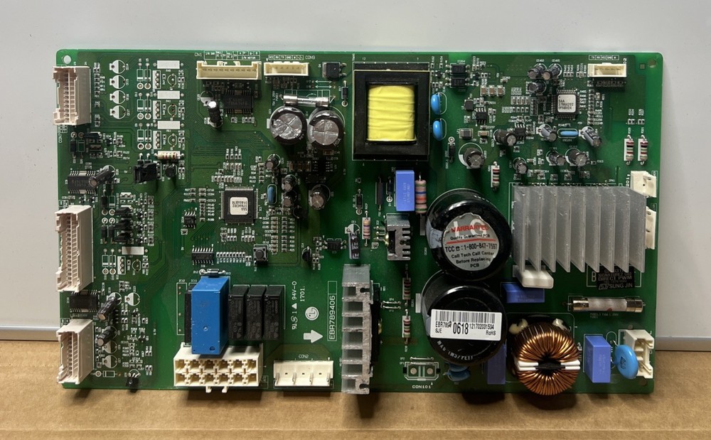 LG Kenmore Refrigerator PCB Main Control Board EBR83806901, EBR78940618 | AM