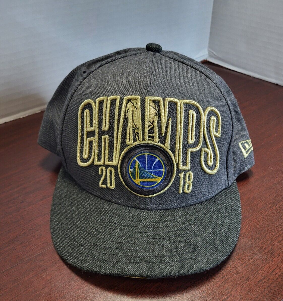 Vintage Golden State Warriors Hat Cap Snap Back Champs 2018