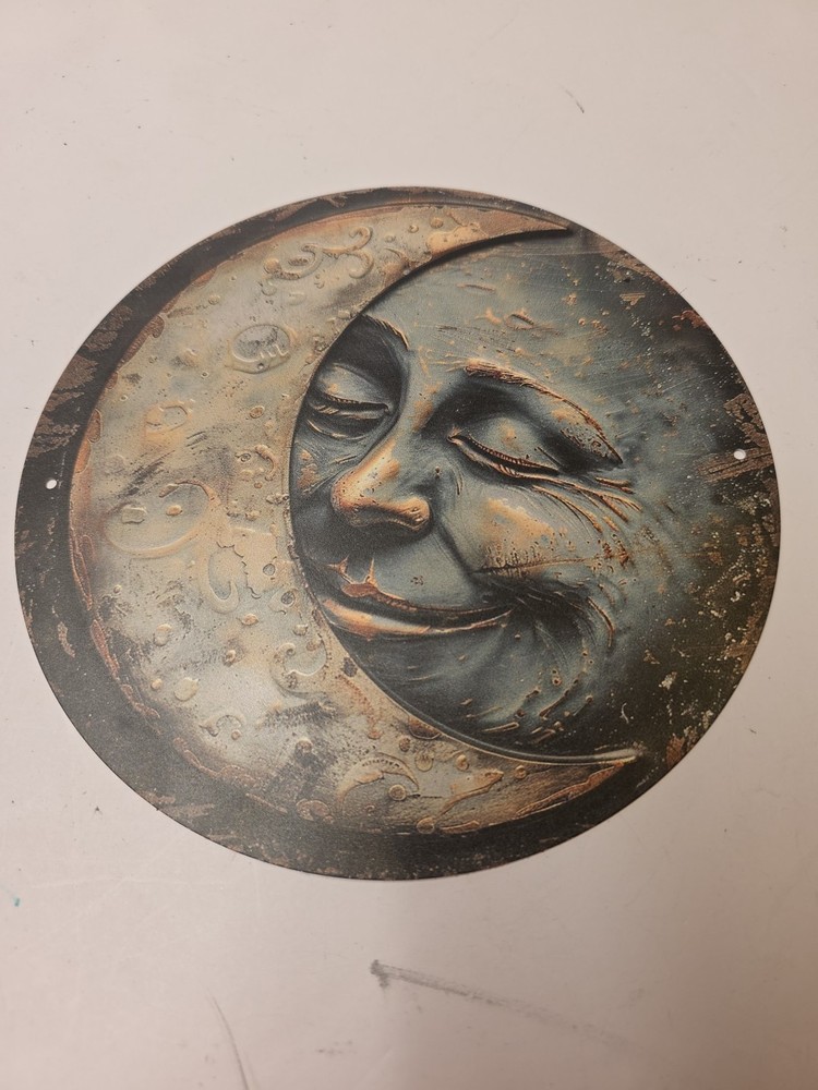 Moon And Face Wall Hanging