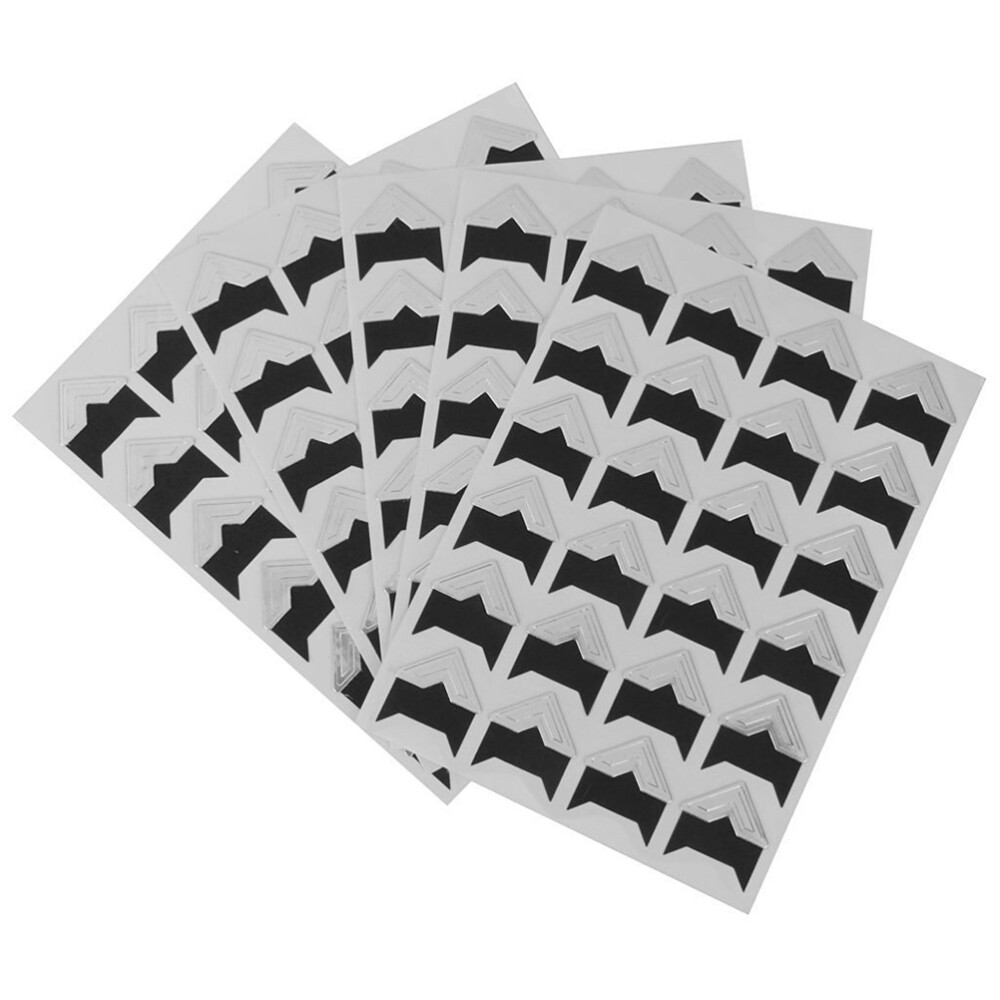 5 Pcs Acid Free Photo Corner Kraft Paper Sticker Album Protector-image