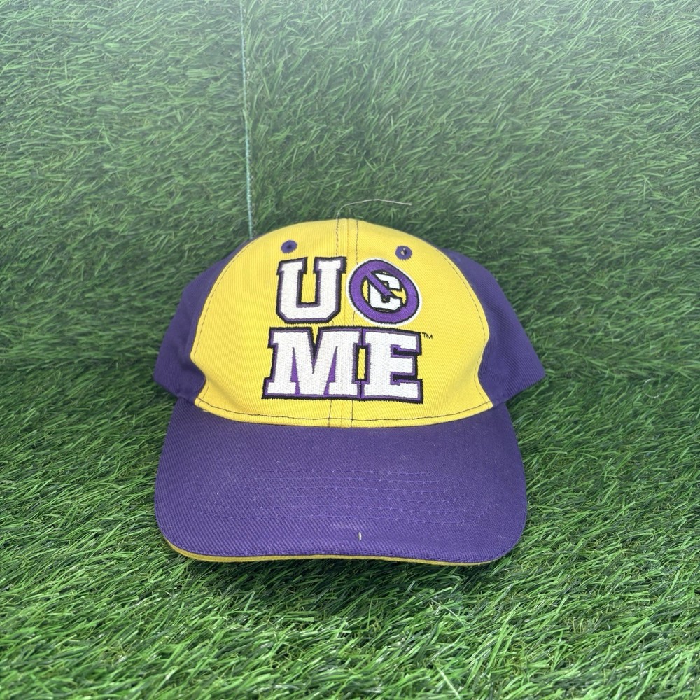 WWE John Cena Purple Cenation U Can't See Me Baseball Hat Hustle Loyalty Respect
