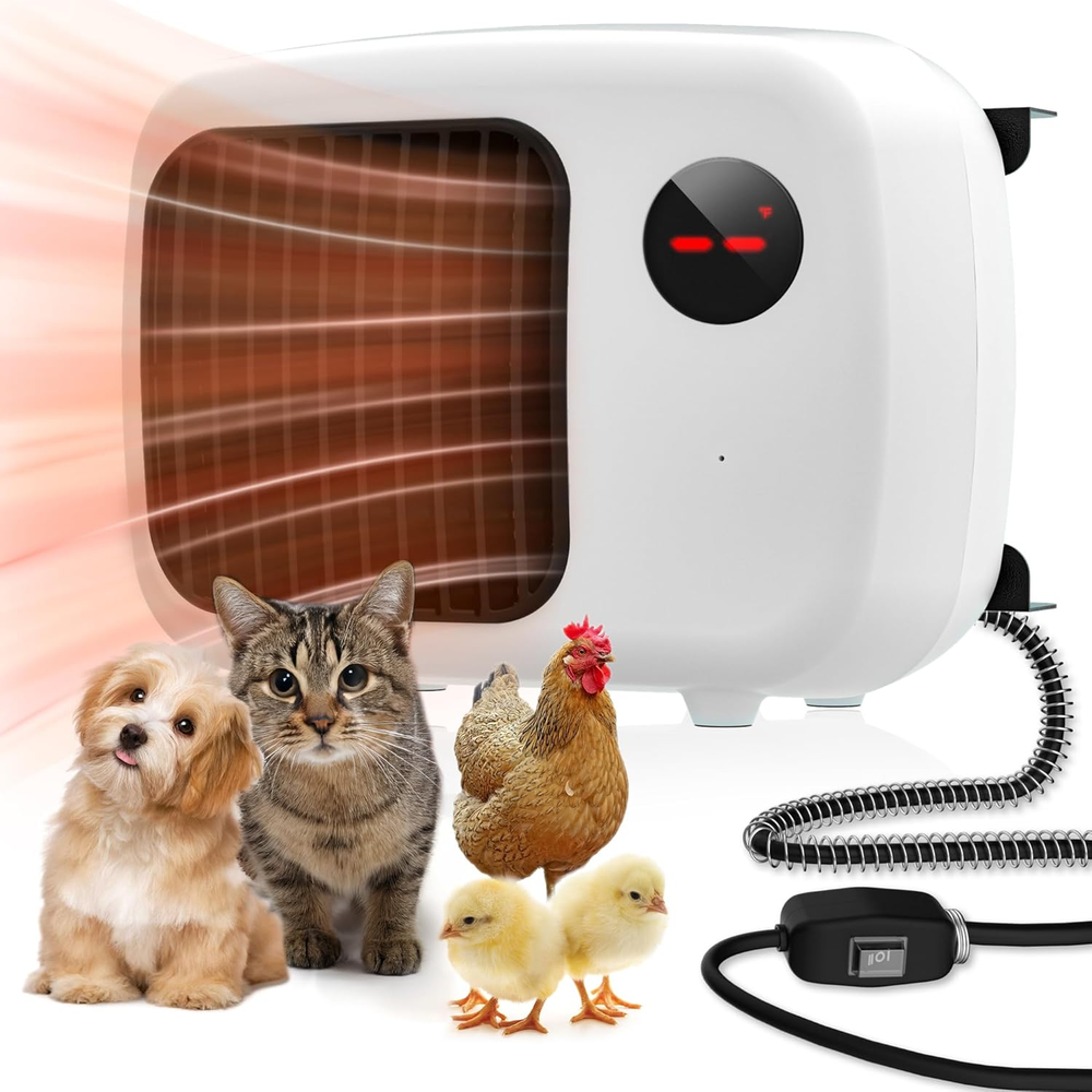 Dog House Heater with Thermostat: Pet House Heater with Overheat Protection, 300