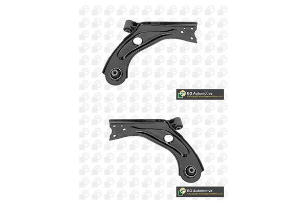 Pair Suspension Control Arm Front Lower Fits Citroen C4 GRAND 0276CRT-9176CRT
