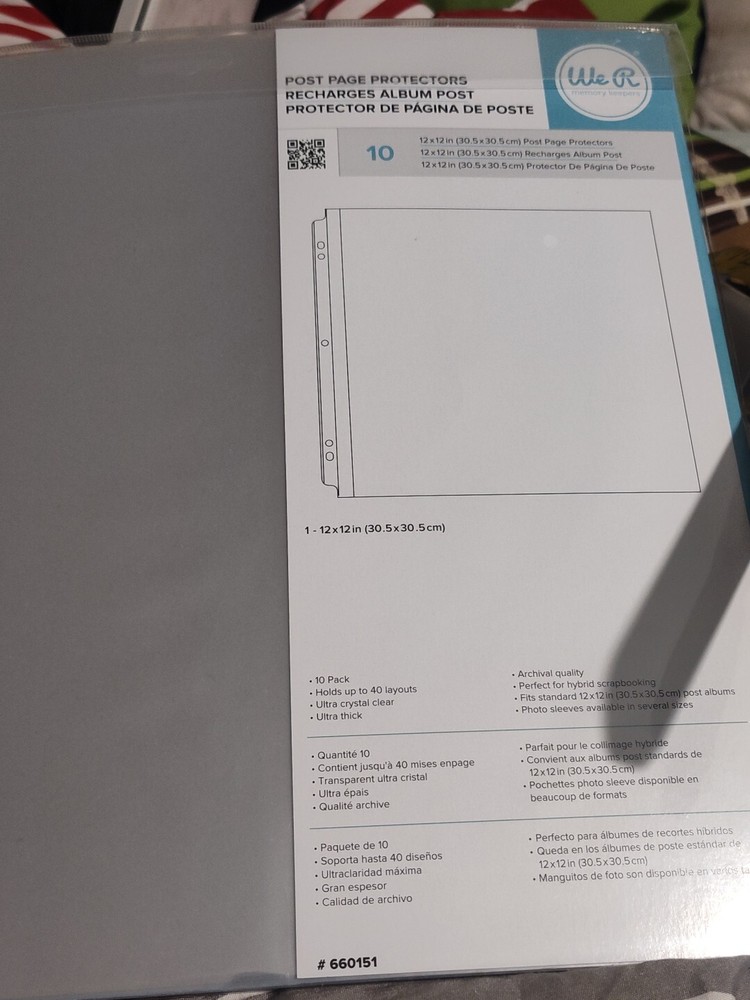 We R Post Page Protectors  12