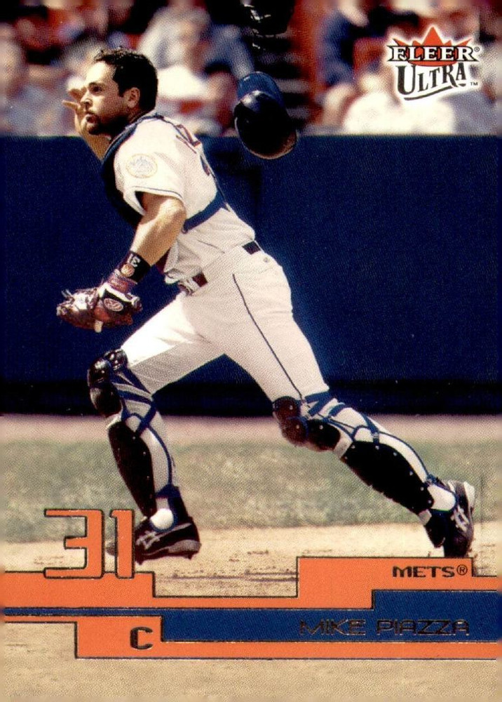 2003 Fleer Ultra - Mike Piazza #80 Gold Medallion