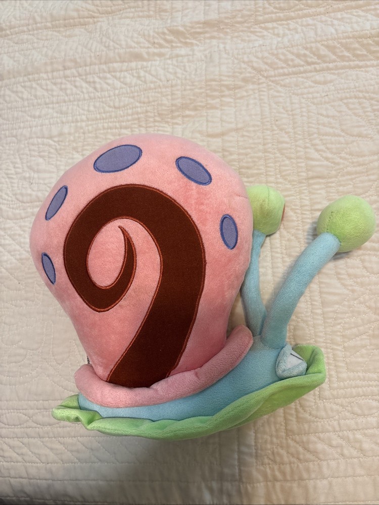 SpongeBob SquarePants Gary the Snail 11 Inch Plush Toy Nickelodeon Universe Exclusive