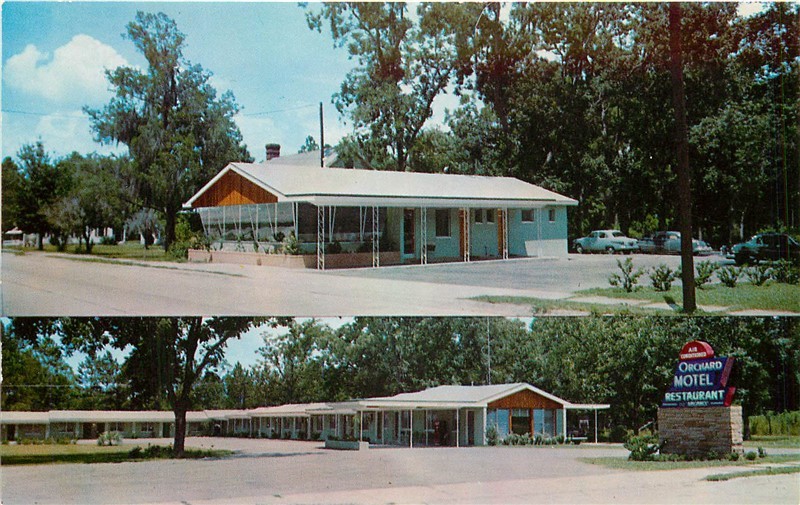 FL, Waldo, Florida, Orchard Motel and Restaurant, Dexter Press No. 71452