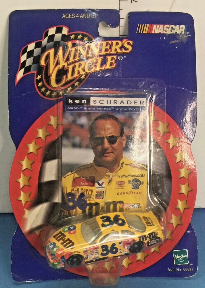 Ken Schrader #36 M&M'S Grand Prix Car Nascar Winner's Circle 2000