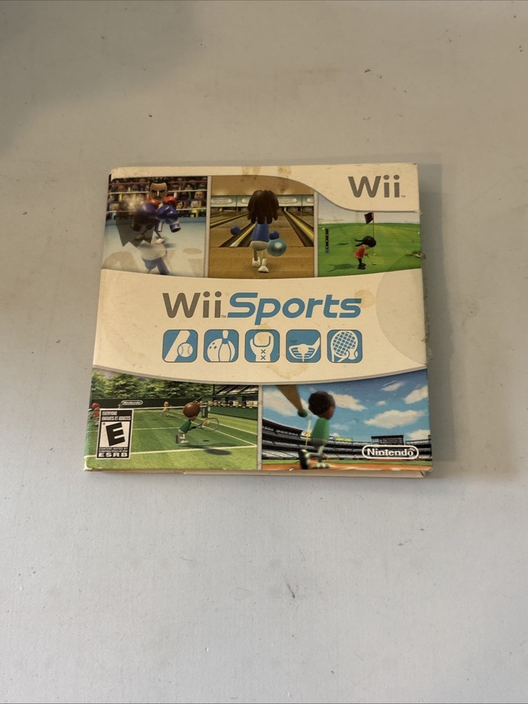 Wii Sports Complete with Sleeve & Manual – Nintendo Wii