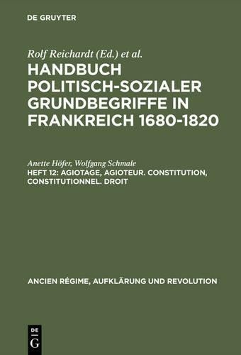 Wolfgang Schmal Handbuch politisch-sozialer Grundbegriffe in Frankrei (Hardback)