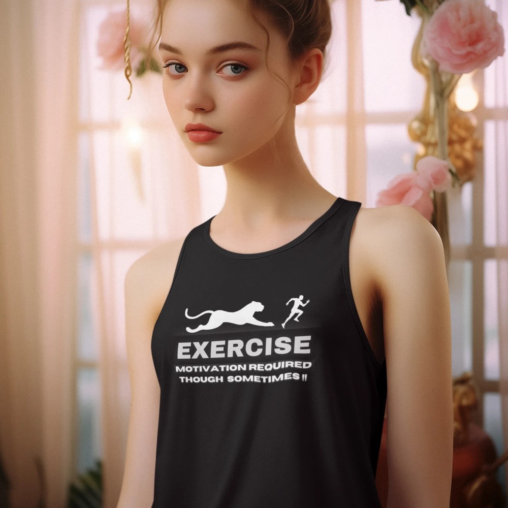 Exercise Womens Racerback Slim Fit Tank Top Workout Gym Fitness Activewear Vest
