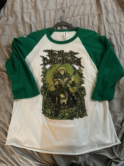 The Black Dahlia Murder Barbaric Shredding Raglan Tee Large