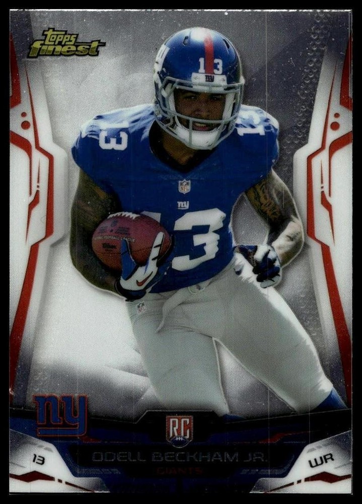 2014 Finest #108 Odell Beckham Jr. Xfractors RC