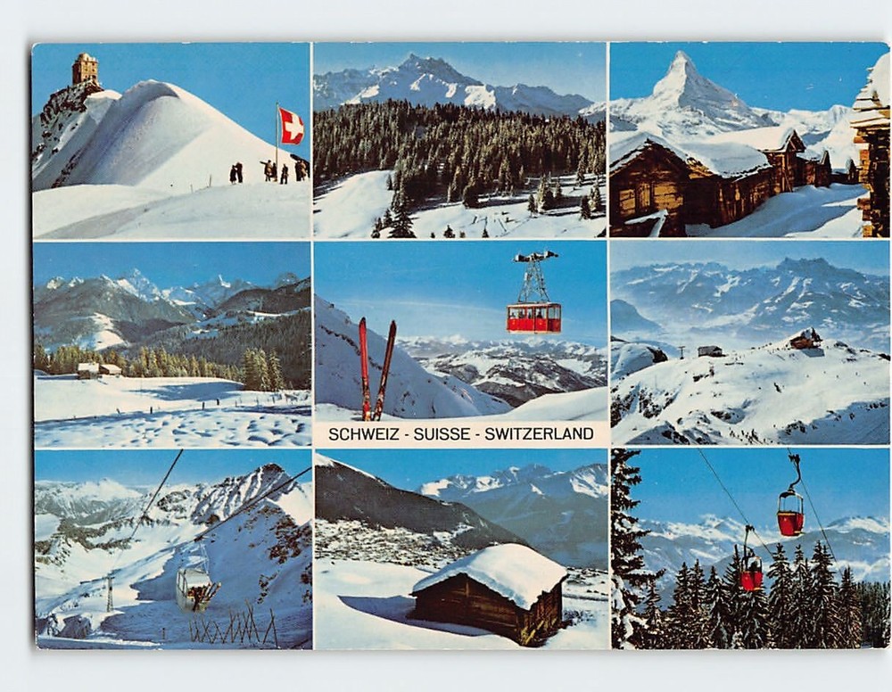 Postcard Scenes & Views in Switzerland