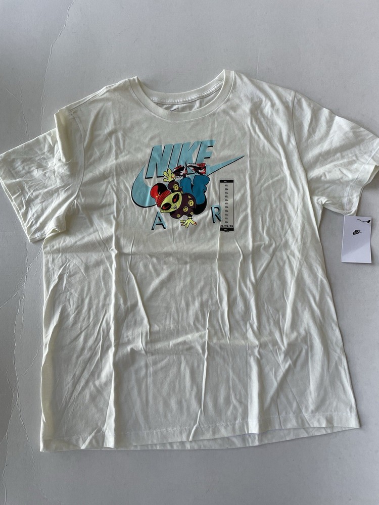 NWT Nike Air The Swoosh Is Out There Men’s XL T-shirt Alien Skateboard Breakdanc