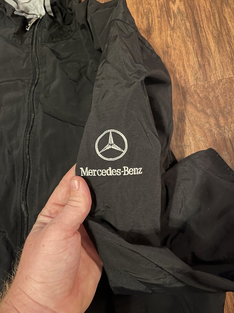 Mercedes Benz Jacket Men’s Black Size Medium