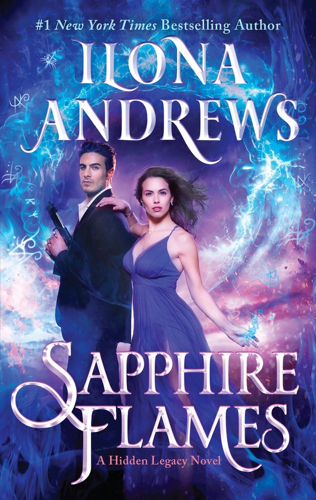 Sapphire Flames: A Paranormal Romance Novel Set in a World of Magic and Intr...