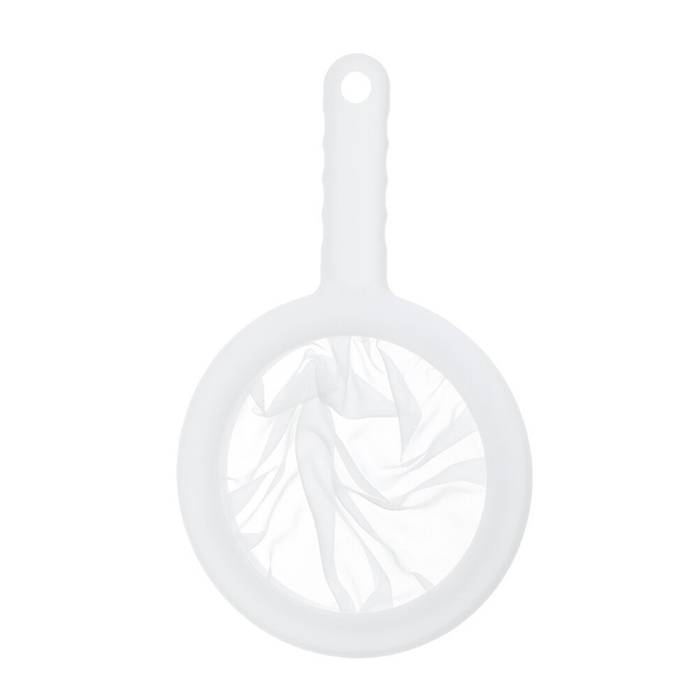 Mesh Ultra-fine Mesh Strainer Kitchen Soy Milk Food Nylon Filter Spoon Coffee