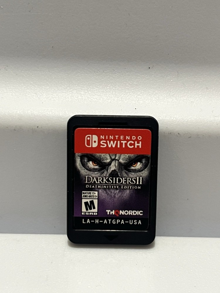 Darksiders II  2 Deathinitive Edition Nintendo Switch (Cartridge Only) TESTED