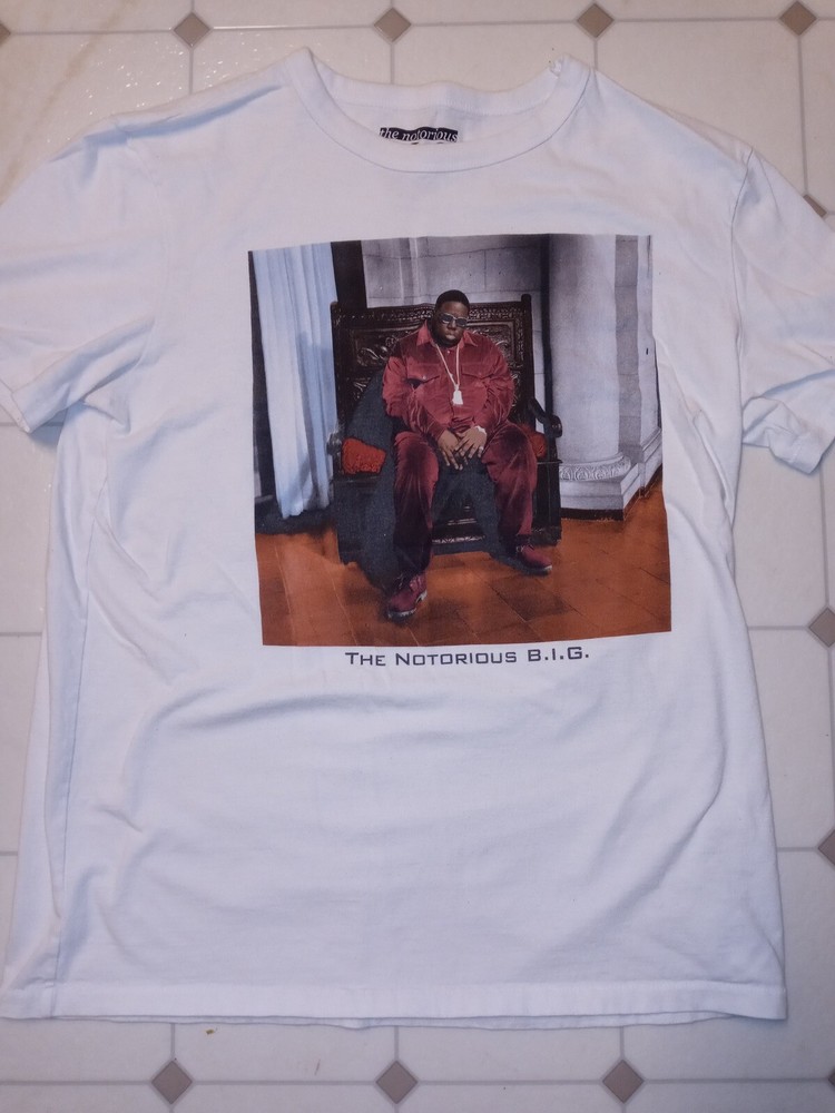The Notorious B.I.G T Shirt Brooklyn Mint Men’s Size M Biggie Hiphop Tupac