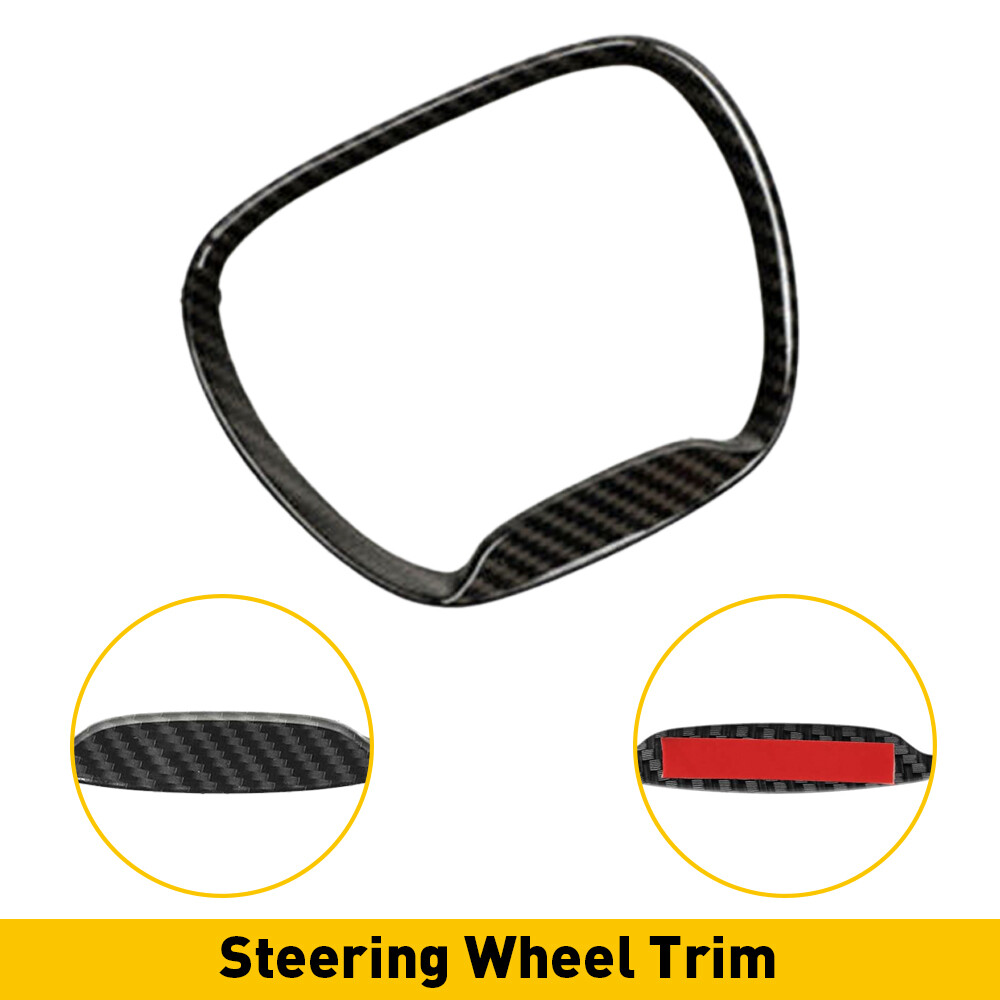 Steering Wheel Center Trim Ring Cover for Dodge Challenger/Charger 15-2022 US