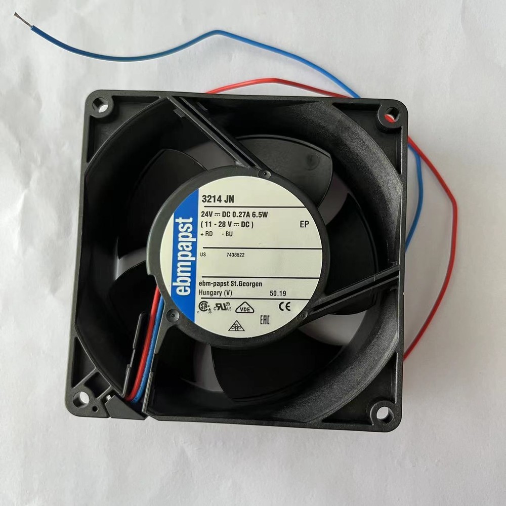 Ebmpapst Axial Fan 3214 JN, 3214JN, 24VDC 6.5W