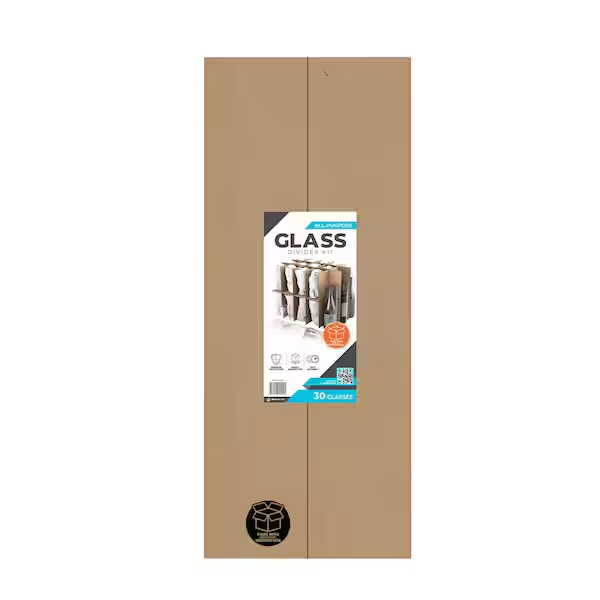 Pratt Kitchen Glass Divider Kit Organizes Up to 40 Glasses